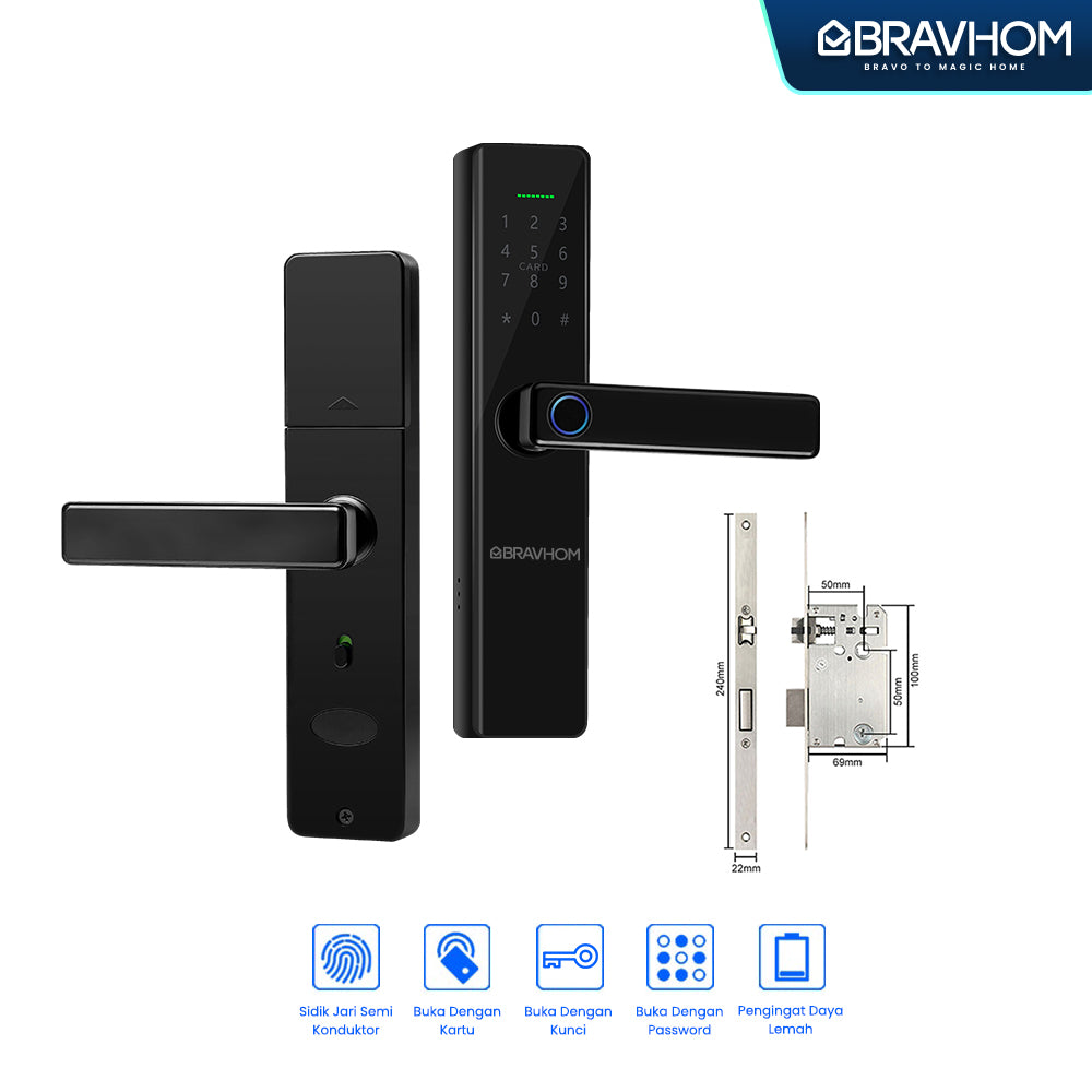 L621 L621 BravHom Smart Lock Kadonio Smart Home