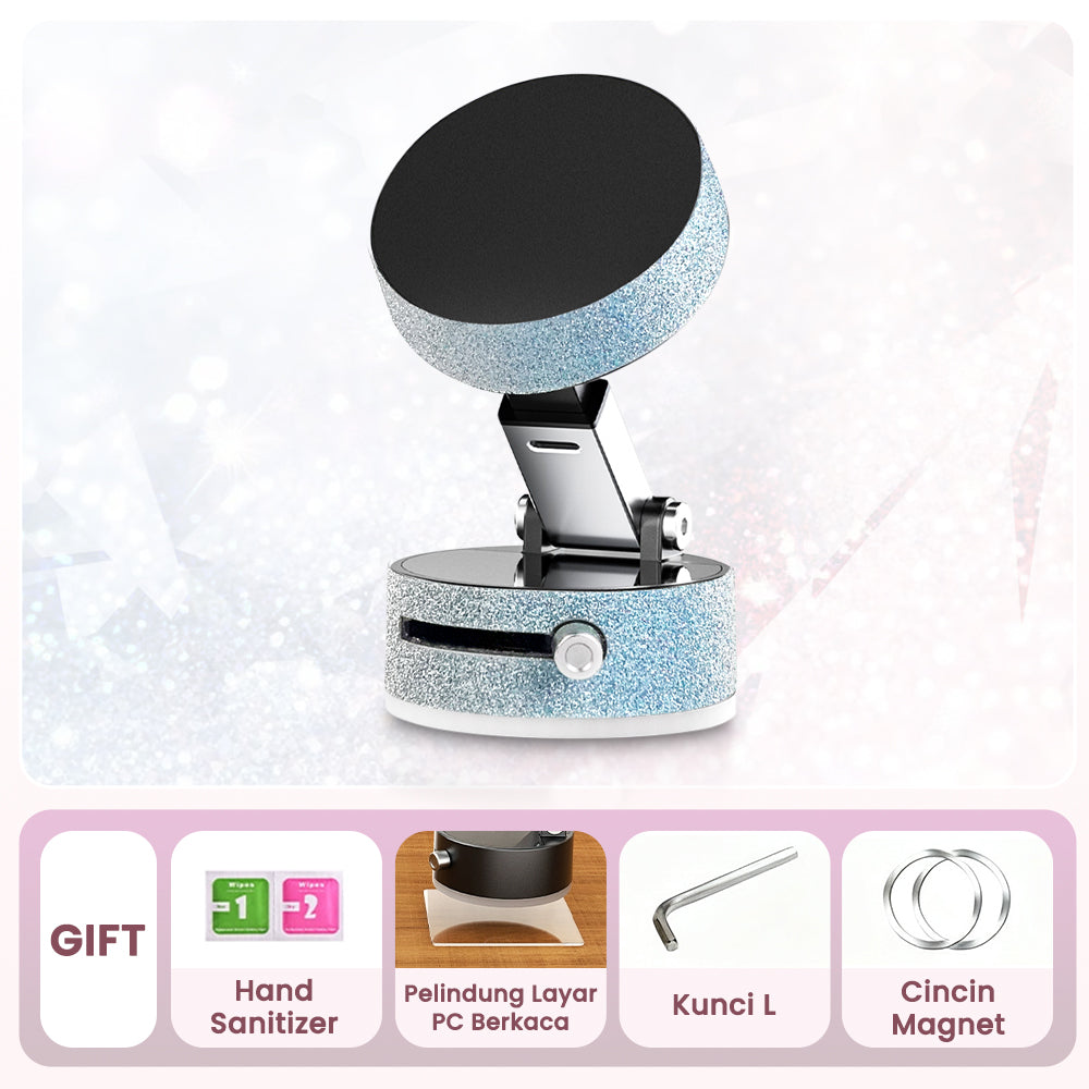 Bravhom Magnetic Vacuum Phone Holder Dudukan HP Magnetik Vakum Kuat - Mini Kokoh, Stabil untuk Meja, Tripod & Kerja Harian-PH01 Bravhom Magnetic Vacuum Phone Holder Dudukan HP Magnetik Vakum Kuat - Mini Kokoh, Stabil untuk Meja, Tripod & Kerja Harian-PH01 BravHom Official Store  Kadonio Smart Home