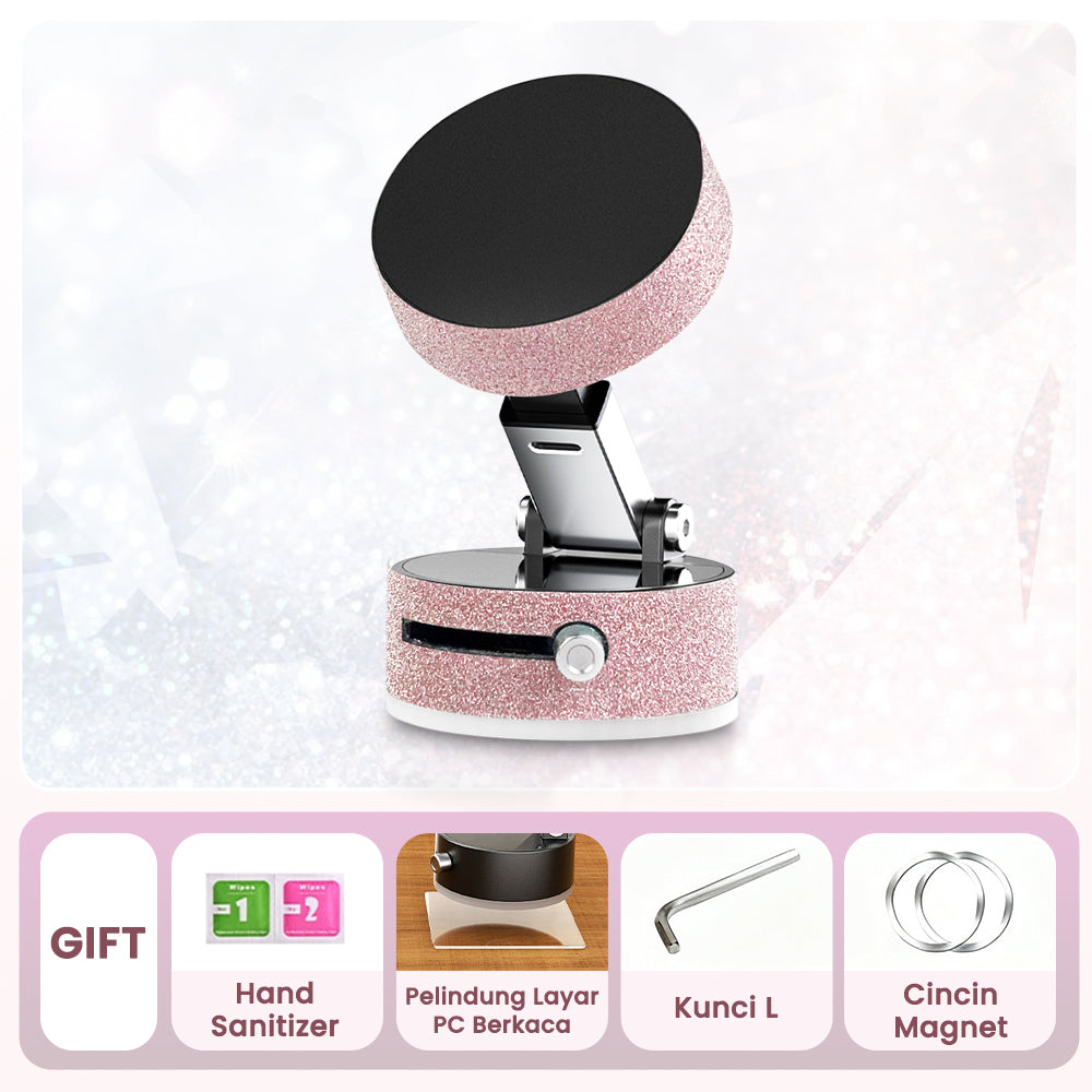 Bravhom Magnetic Vacuum Phone Holder Dudukan HP Magnetik Vakum Kuat - Mini Kokoh, Stabil untuk Meja, Tripod & Kerja Harian-PH01 Bravhom Magnetic Vacuum Phone Holder Dudukan HP Magnetik Vakum Kuat - Mini Kokoh, Stabil untuk Meja, Tripod & Kerja Harian-PH01 BravHom Official Store  Kadonio Smart Home
