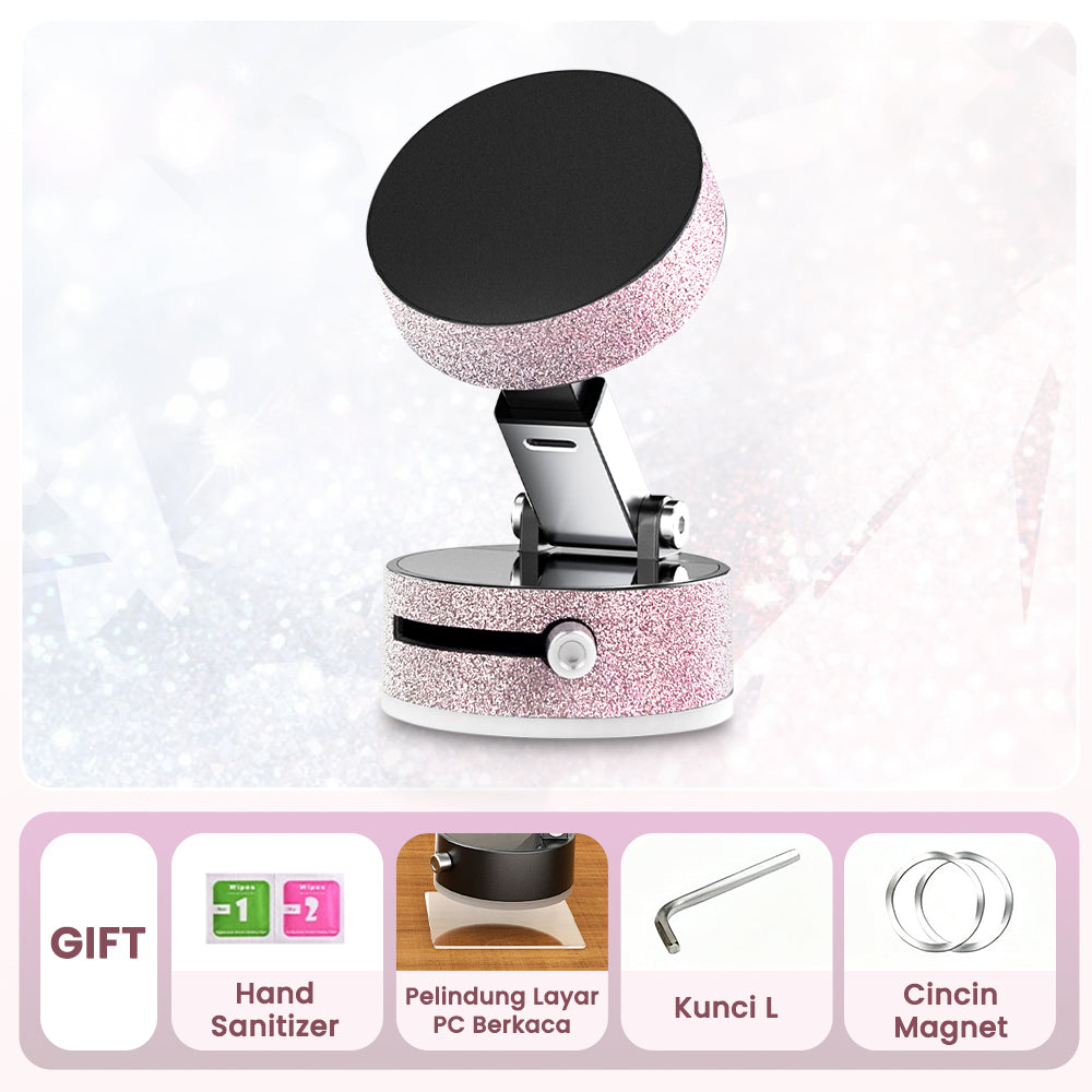 Bravhom Magnetic Vacuum Phone Holder Dudukan HP Magnetik Vakum Kuat - Mini Kokoh, Stabil untuk Meja, Tripod & Kerja Harian-PH01 Bravhom Magnetic Vacuum Phone Holder Dudukan HP Magnetik Vakum Kuat - Mini Kokoh, Stabil untuk Meja, Tripod & Kerja Harian-PH01 BravHom Official Store  Kadonio Smart Home