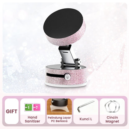 Bravhom Magnetic Vacuum Phone Holder Dudukan HP Magnetik Vakum Kuat - Mini Kokoh, Stabil untuk Meja, Tripod & Kerja Harian-PH01 Bravhom Magnetic Vacuum Phone Holder Dudukan HP Magnetik Vakum Kuat - Mini Kokoh, Stabil untuk Meja, Tripod & Kerja Harian-PH01 BravHom Official Store  Kadonio Smart Home