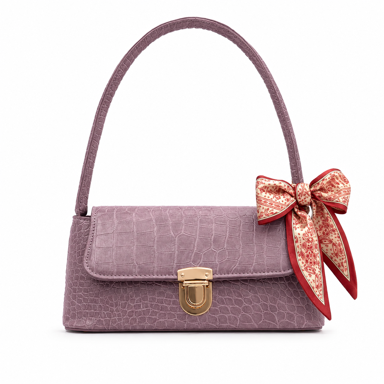 (COD)BRAVHOM Tas Bahu Wanita Underarm Croco Elegan Pita Satin - Tas Kekinian Premium Ringan Cocok Kerja Hangout (COD)BRAVHOM Tas Bahu Wanita Underarm Croco Elegan Pita Satin - Tas Kekinian Premium Ringan Cocok Kerja Hangout BravHom Official Store  Kadonio Smart Home