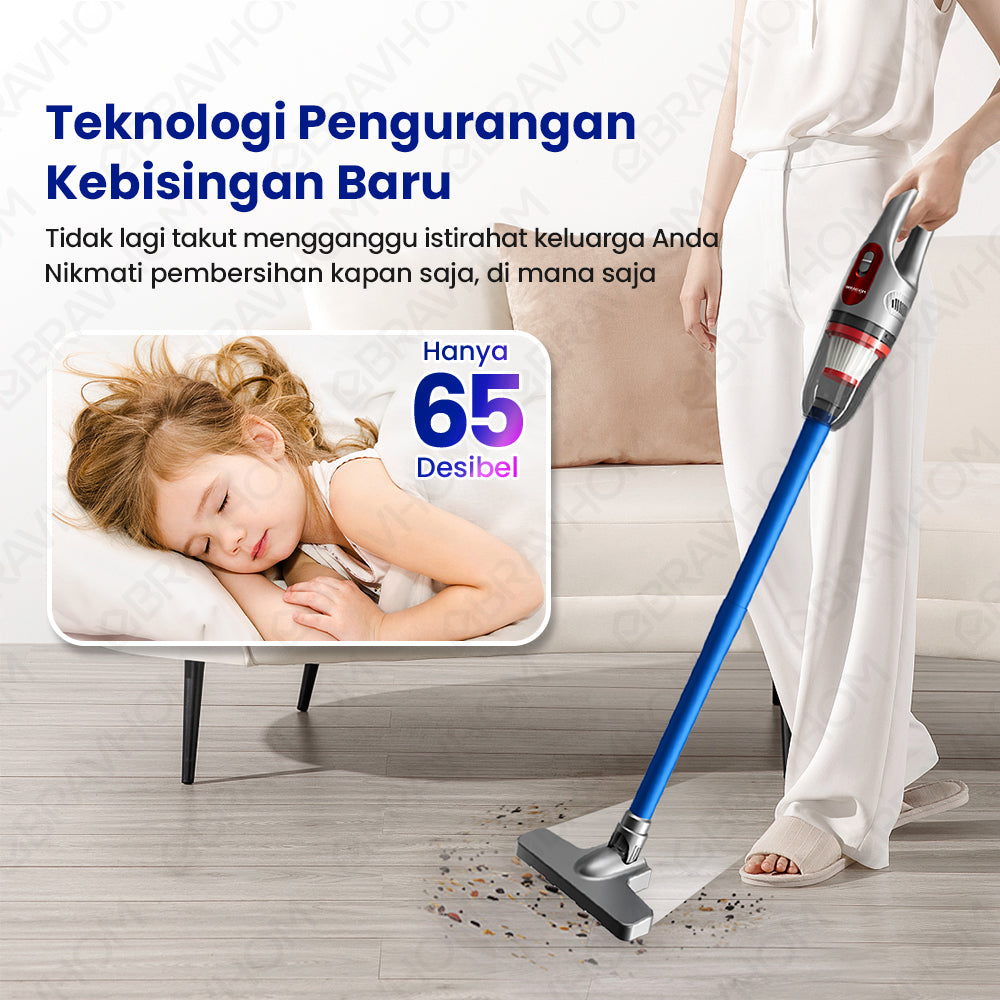 BravHom Vacuum Cleaner BL-VC97 Plus BravHom Vacuum Cleaner BL-VC97 Plus BravHom  Kadonio Smart Home