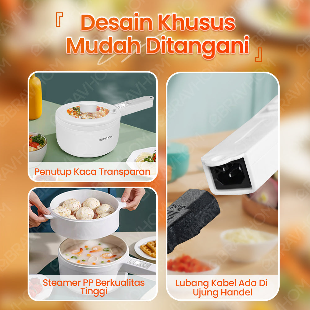 BravHom Smart Electric Pot BL-EP01 BravHom Smart Electric Pot BL-EP01 BravHom Kitchen Appliances Kadonio Smart Home